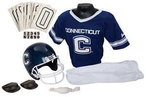Collegiate Youth Football Team Uniform Set U CONN