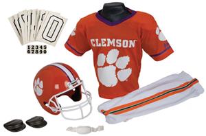 Collegiate Youth Football Team Uniform Set CLEMSON