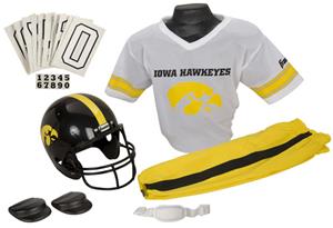 Collegiate Youth Football Team Uniform Set IOWA