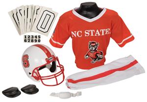 Collegiate Yth Football Team Uniform Set NC STATE