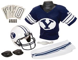 College Youth Football Team Uniform Set BYU