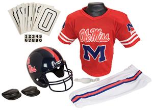 College Youth Football Team Uniform Set OLE' MISS