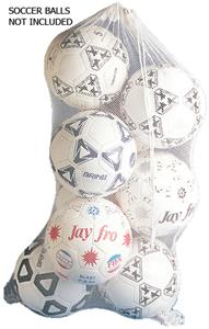 Jaypro Nylon Cord Mesh Soccer Ball Bag