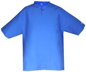 Badger Youth Short Sleeve Warm-Up Windshirts