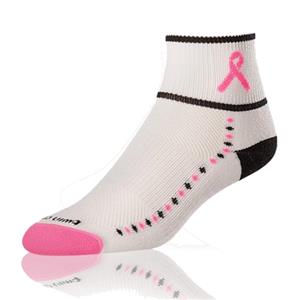 Cancer Awareness Ribbon Quarter II Socks (12+)
