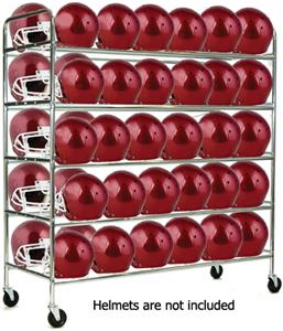 Champion Sports Football Helmet Cart - Holds 60
