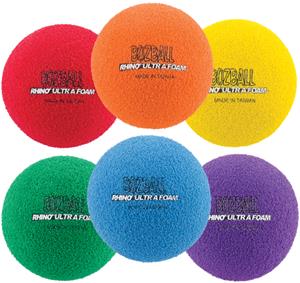 Champion Rhino Foam No Bounce Ball (set of 6)