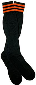 NISOA Italian Referee Orange Striped Socks