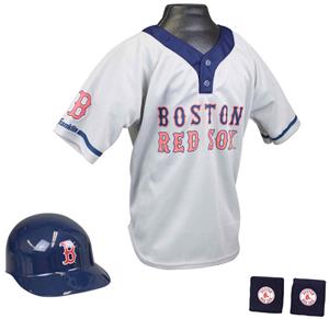 MLB RED SOX Kids Team Baseball Set Uniform