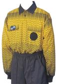 NISOA College Referee Gold Grid Long Sleeve Shirts NISOA College Referee Gold Grid Long Sleeve Shirts