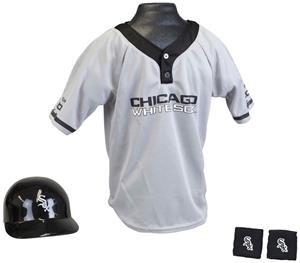 MLB WHITE SOX Kids Team Baseball Set Uniform