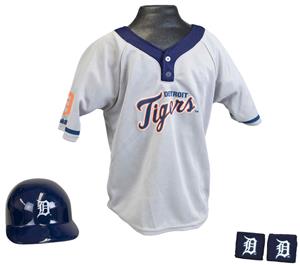 MLB TIGERS Kids Team Baseball Set Uniform