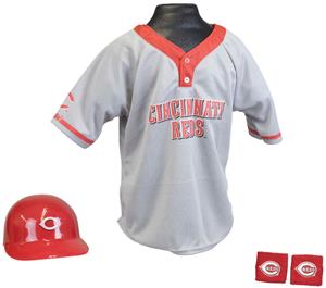 MLB REDS Kids Team Baseball Set Uniform