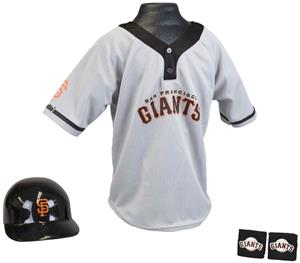 MLB GIANTS Kids Team Baseball Set Uniform
