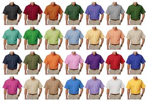 Blue Generation Men's SS Cotton Twill Shirts
