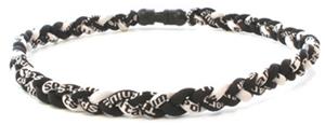 D-Bat Titanium Necklaces-Black/White