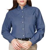 Blue Generation LS Premium Cotton Denim Blouse Blue Generation LS Premium Cotton Denim Blouse
