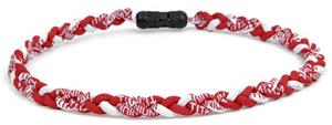 D-Bat Titanium Necklaces-Red/White