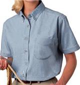 Blue Generation SS Premium Cotton Denim Blouse Blue Generation SS Premium Cotton Denim Blouse