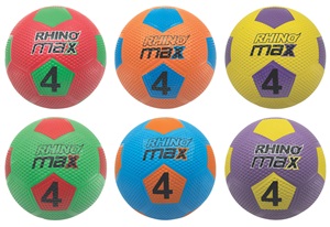 Champion Rhino Max Playground Soccer Ball Set of 6