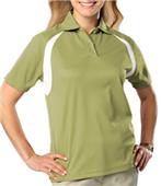 Blue Generation Raglan SS Wicking Polo Shirt Blue Generation Raglan SS Wicking Polo Shirt
