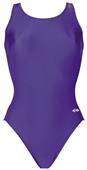 Xtra Life LYCRA Shiny Solid Swimsuit with HP Back