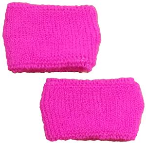 Red Lion FLUORESCENT PINK Armbands (PAIR)