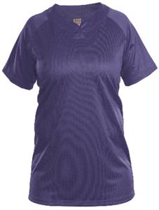 Adams Womens Girls One Button Softball Jersey
