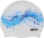 Dolfin Swimwear Printed Wave Swim Cap