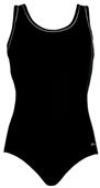 Aquashape Moderate Scoop Back Swimsuit Solids
