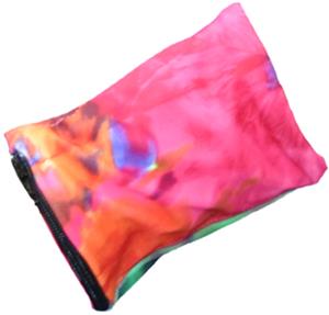 Womens Wrist Wallet Tie Dye Pink Wristband