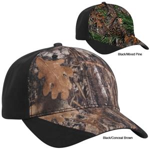 Pacific Headwear 673C Cotton with Camouflage Caps