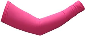 Womens Solid Neon Pink Sleeve Warmer
