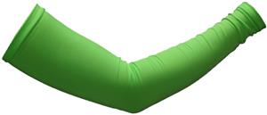 Womens Solid Neon Green Sleeve Warmer