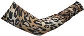 Svforza Women's Brown Cheetah Sleeve Warmer
