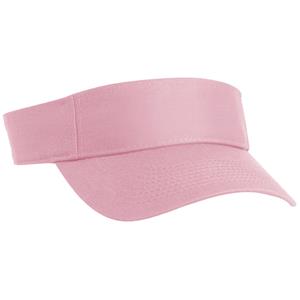 Pacific Headwear 505V Pink Cotton Softball Visors