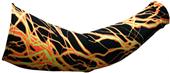Svforza Men's Yellow Lightning Sleeve Warmer