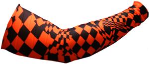 Mens Orange Racing Flag Sleeve Warmer