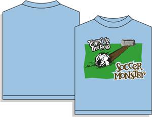Utopia Soccer Monster Short Sleeve T-shirt