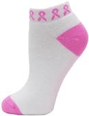 Red Lion Pinky White/Pink Ribbon Footie Sock Red Lion Pinky White/Pink Ribbon Footie Sock