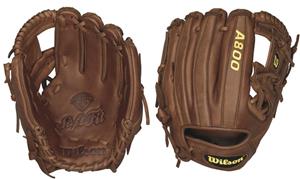 Wilson A800 Leather Infield 11.5" Baseball Gloves