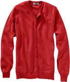 Edwards Misses' Jewel Neck Fine Guage Cardigan Edwards Misses' Jewel Neck Fine Guage Cardigan