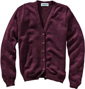 Edwards Womens V-Neck Cardigan with No Pockets