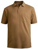 Edwards Unisex Short Sleeve Blended Pique Polo Edwards Unisex Short Sleeve Blended Pique Polo
