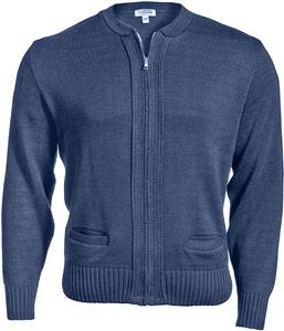 Edwards Unisex Zipper Cardigan with 2 Pockets