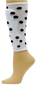 Red Lion Polka Dot Soccer Shin guard Sleeves