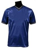 Pre-Numbered NAVY Soccer Jerseys W/BLACK #s