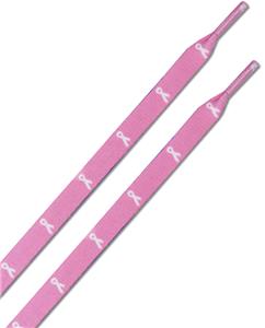 Red Lion Cancer Awareness Pink Shoelaces