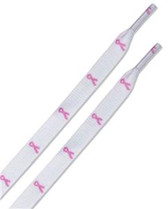 Red Lion Cancer Awareness Ribbon Shoelaces