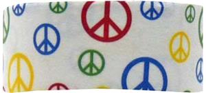 Red Lion Peace Sign Headbands